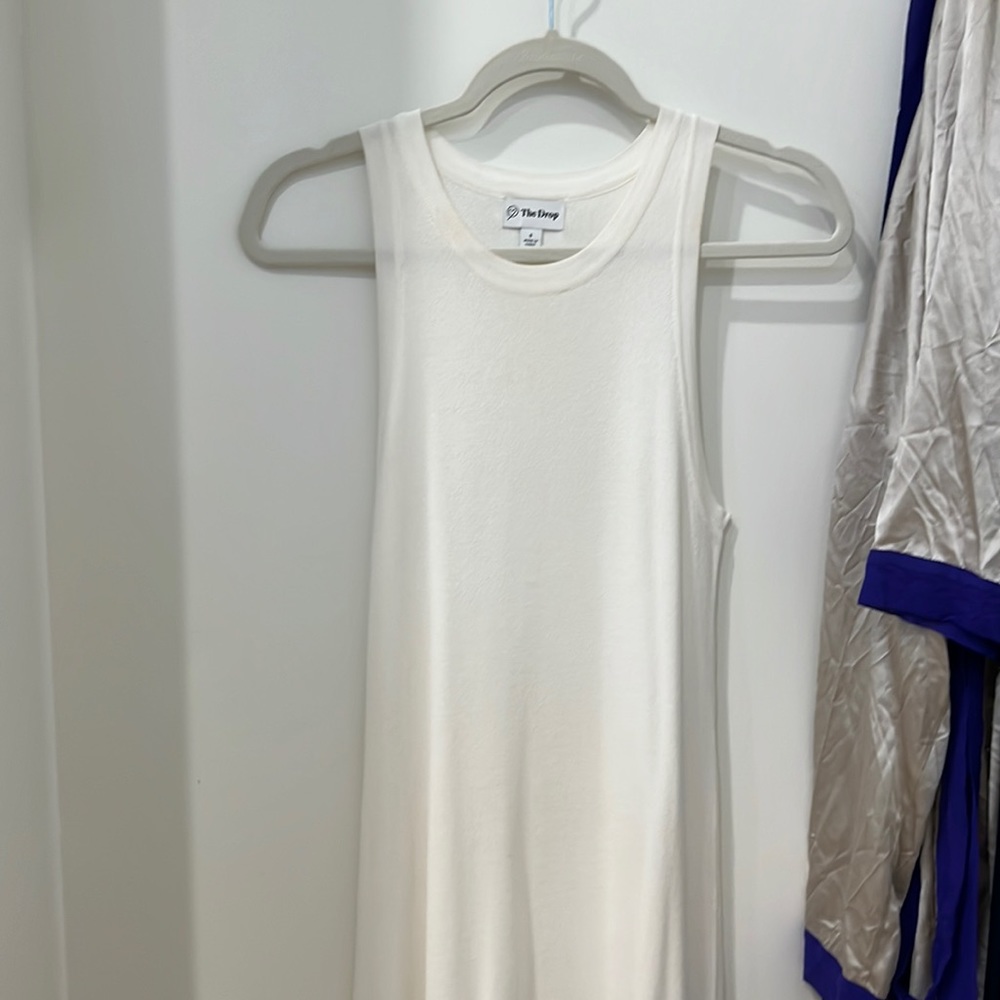 White a line dress